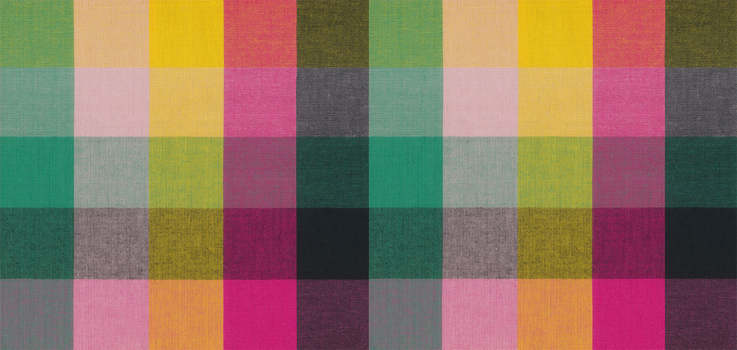 Garden Variety Yarn Dyed Woven Quilt Fabric by Anna Maria Parry - Windowbox in Preppy Multi - WAMT102-23L