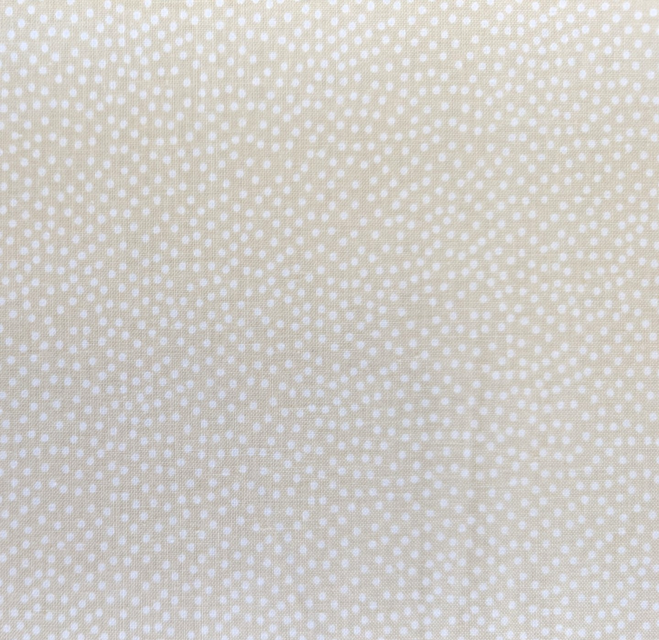 Garden Pindot Quilt Fabric - Linen Tan - CX1065-LINE-D