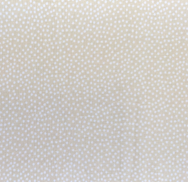Garden Pindot Quilt Fabric - Linen Tan - CX1065-LINE-D