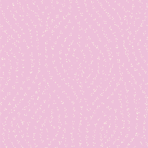 Gardenista Quilt Fabric -  Whirlwind Leaves in Light Purple - CUR8-GA-501