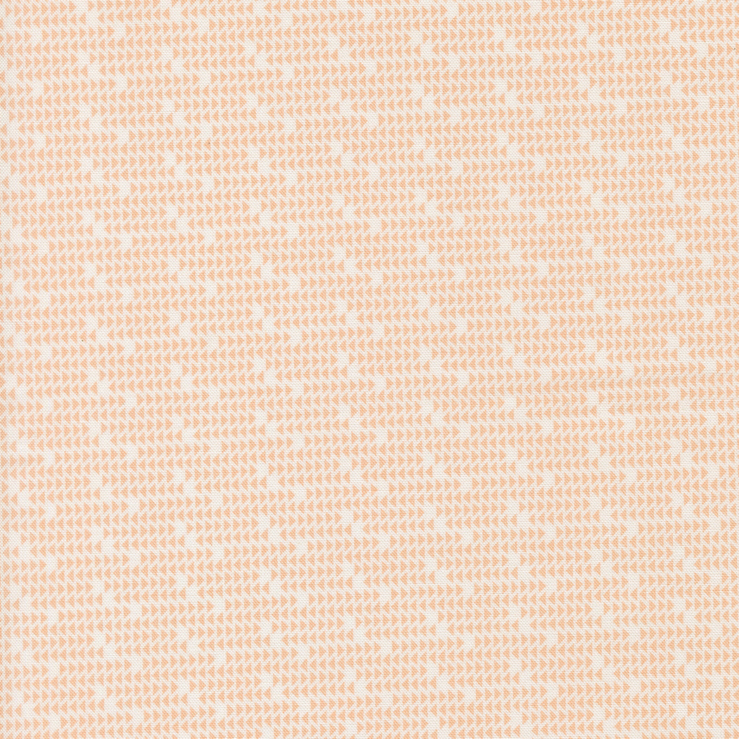 Gathered Bonbons Quilt Fabric - Fly Away Home in Peach - 18304 11