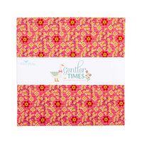 Gentler Times Quilt Fabric by Lori Holt - 10" Stacker - set of 42 10" squares - 10-16470-42