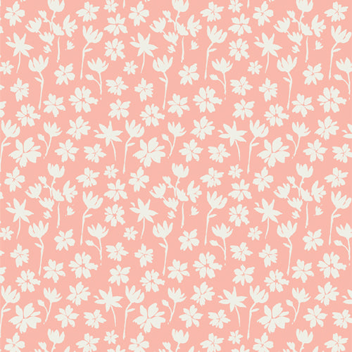 GeoBloom Quilt Fabric - Sweet Impressions in Pink - SBC-GB-1051