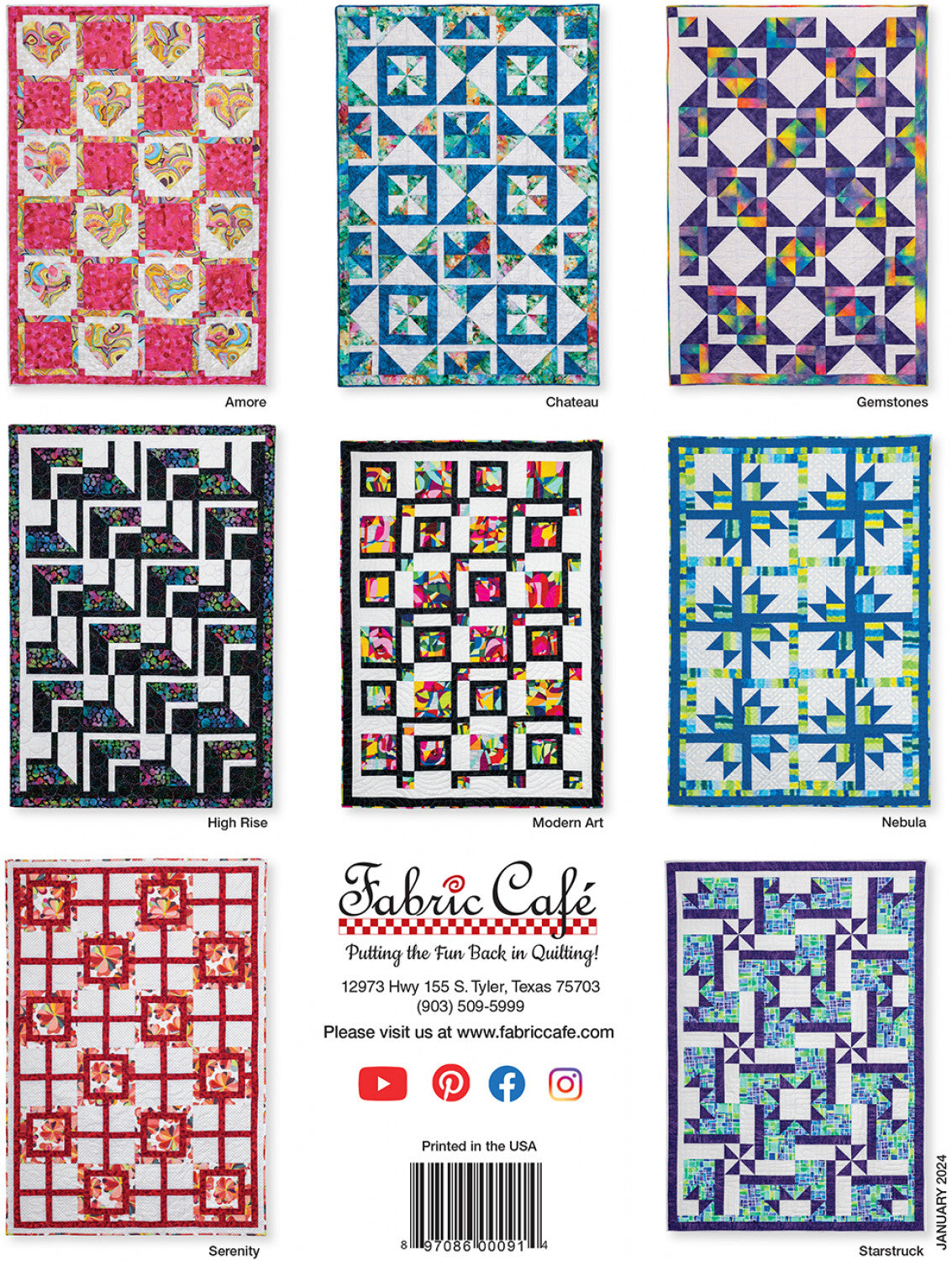 Go Bold With 3 Yard Quilts - FC032440