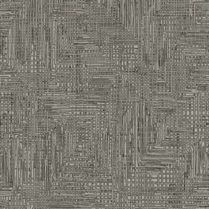 Grass Roots Quilt Fabric - Grasscloth in Silver - GRAS 05233 S