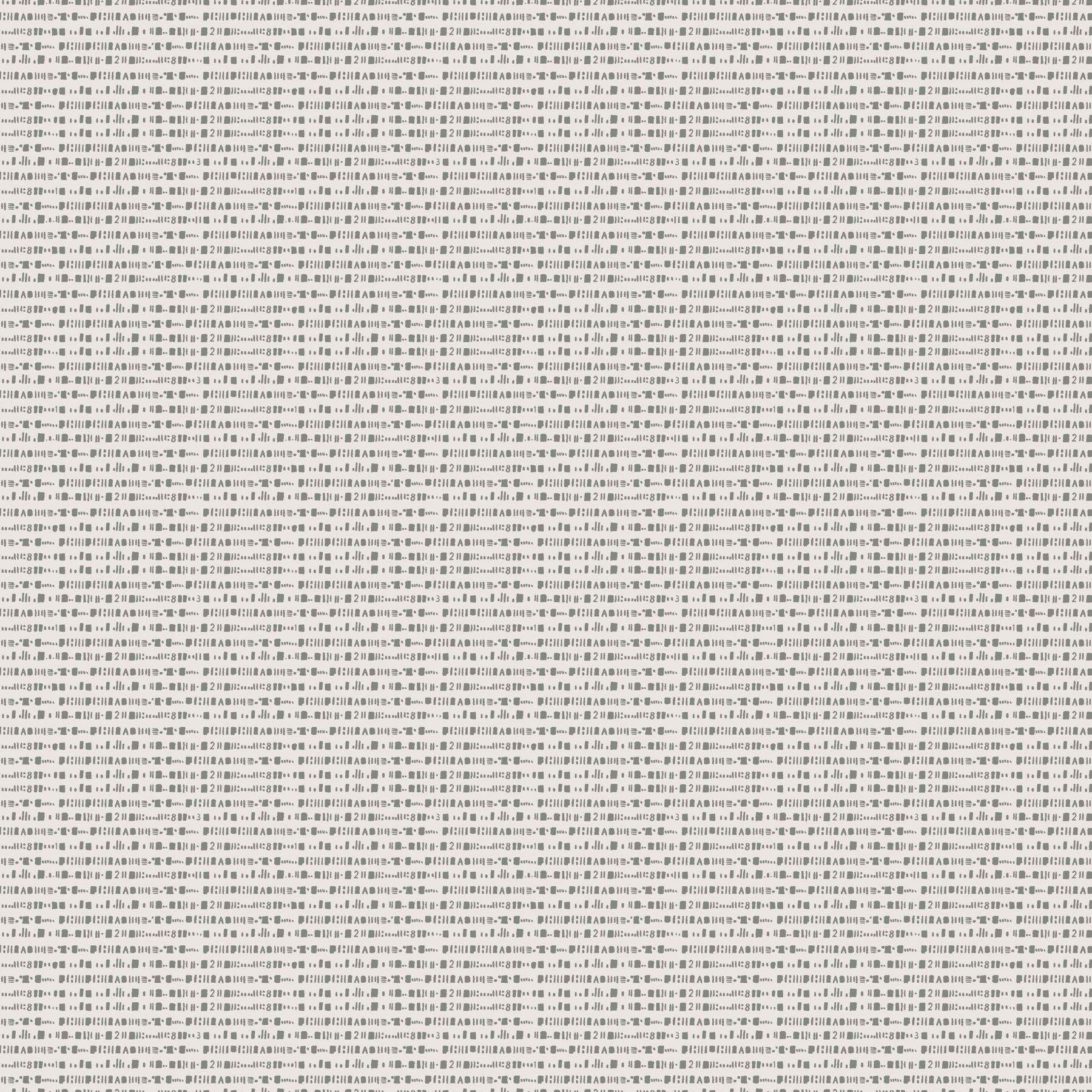 Great Journey Quilt Fabric - Code in Eggshell Gray - 90791-11