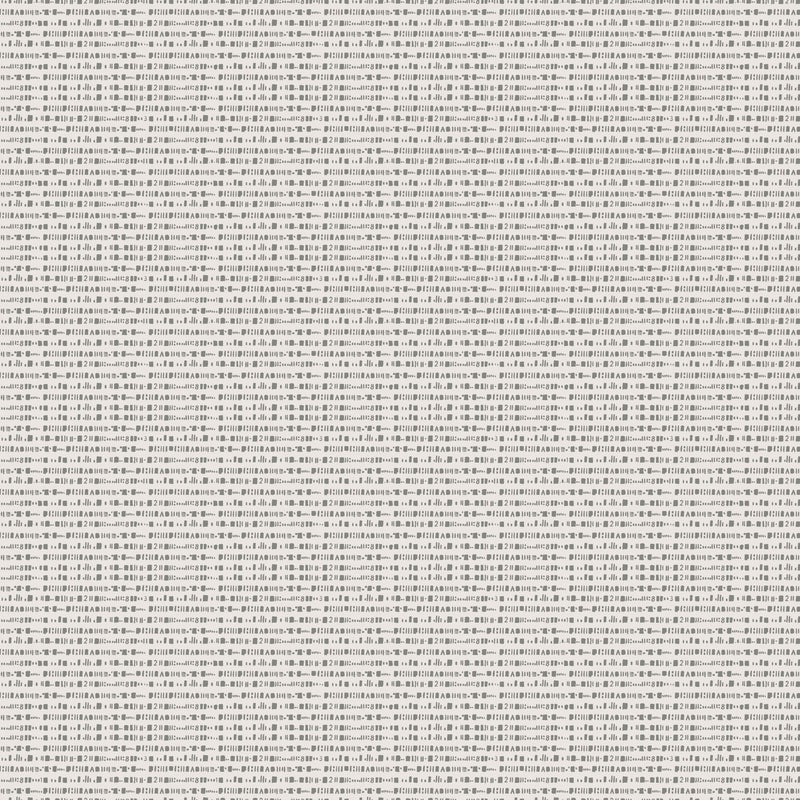 Great Journey Quilt Fabric - Code in Eggshell Gray - 90791-11