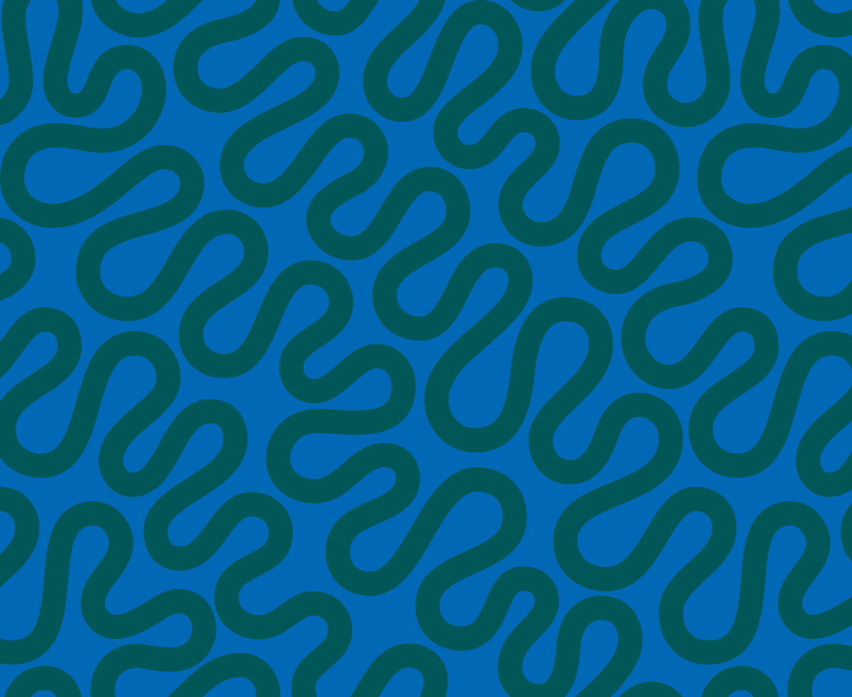 Groove Quilt Fabric  - Unspooled Swirls in Cool Blue - 42372 23