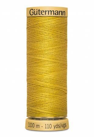 Gutermann Cotton Thread, 100m Solid Gold, 1685