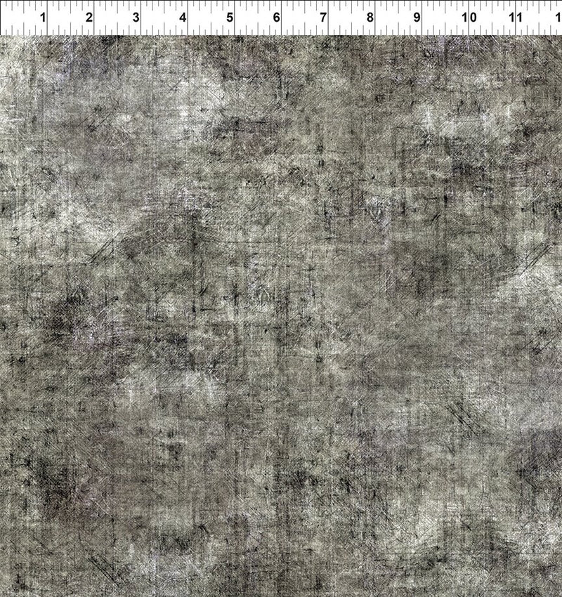 Halcyon Tonals Quilt Fabric - Brushed in Ashes Gray/Black - 12HN 11