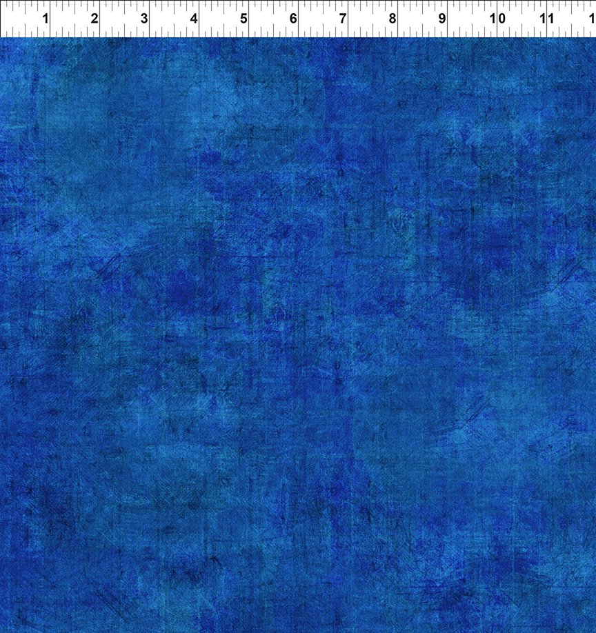 Halcyon Tonals Quilt Fabric - Brushed in Royal Blue - 12HN 21