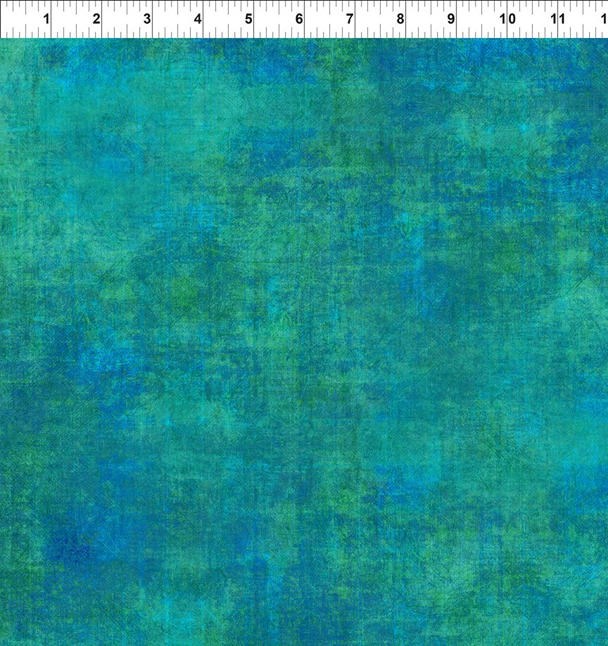 Halcyon Tonals Quilt Fabric - Brushed in Teal - 12HN 5