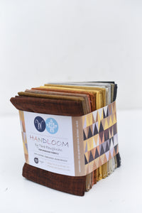 Handloom Quilt Fabric - 16 piece Sandstone Fat Quarter Color Stories Bundle - FATQHDLM-4