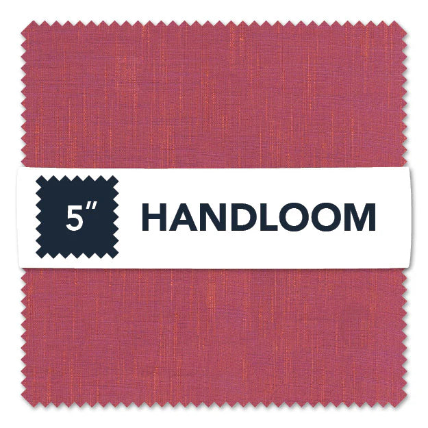 Handloom Quilt Fabric - 5" Charm Pack - set of 42 5" squares - CP5HDLM-X