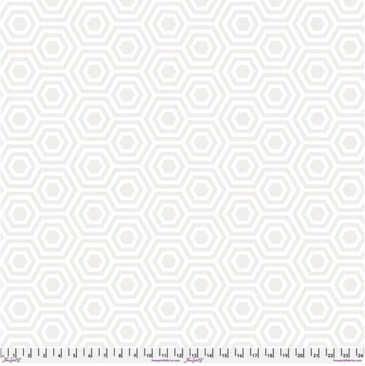 Tula's True Colors 108" Wide Hexy XL in Snowfall - QBTP014.snowfall