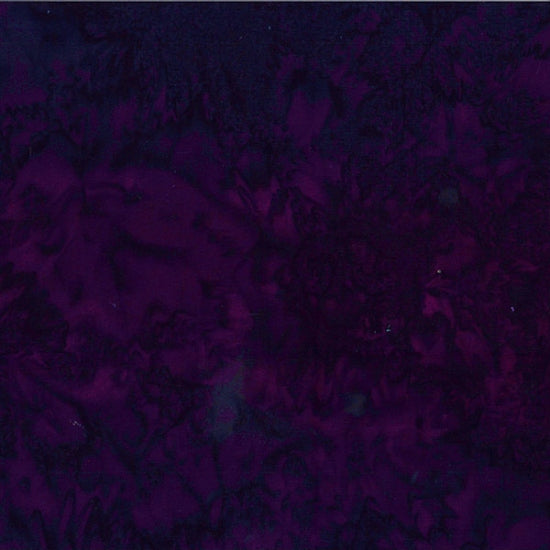 Hoffman Bali Watercolors Batik Solid Quilt Fabric - Deep Fuchsia (Purple) - 1895-722