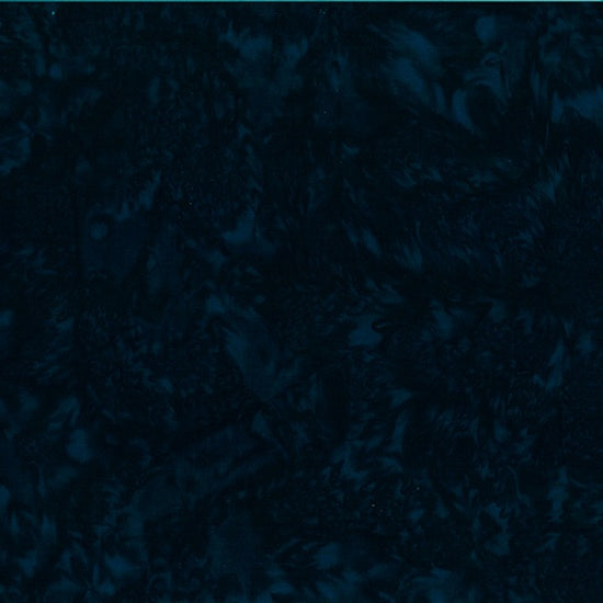 Hoffman Bali Watercolors Batik Solid Quilt Fabric - Deep Teal - 1895-703