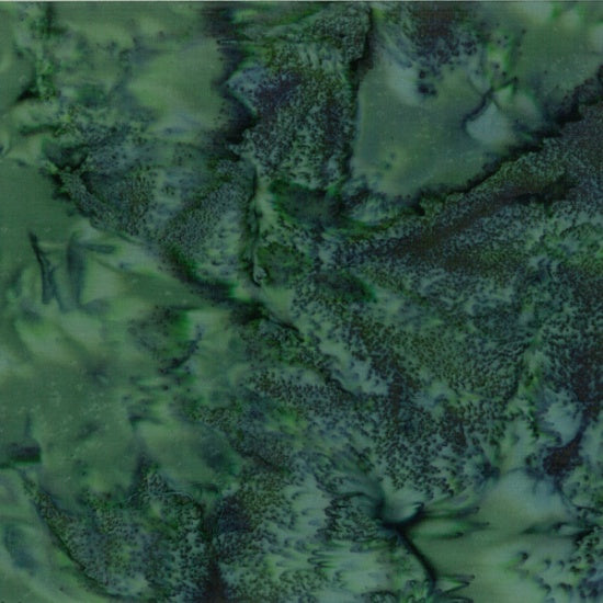 Hoffman Bali Watercolor Batik Solid in Rosemary Green - 1895-225 ROSEMARY