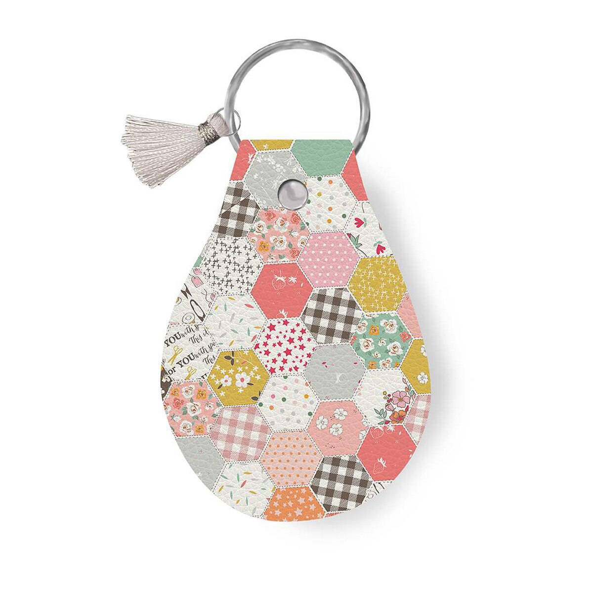 Hometown Leatherworks Key Chain BloomBerry - STLR-37635