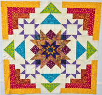 Hyperion Block of the Month 2026 Quilt Kit - featuring Expression Batiks - HYP-KIT