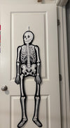 P393 - Sew and Go Halloween Quilt Fabric - Mr. Bones Skeleton Panel - SOLD AS A 36" x 60" PANEL - 31132-Z