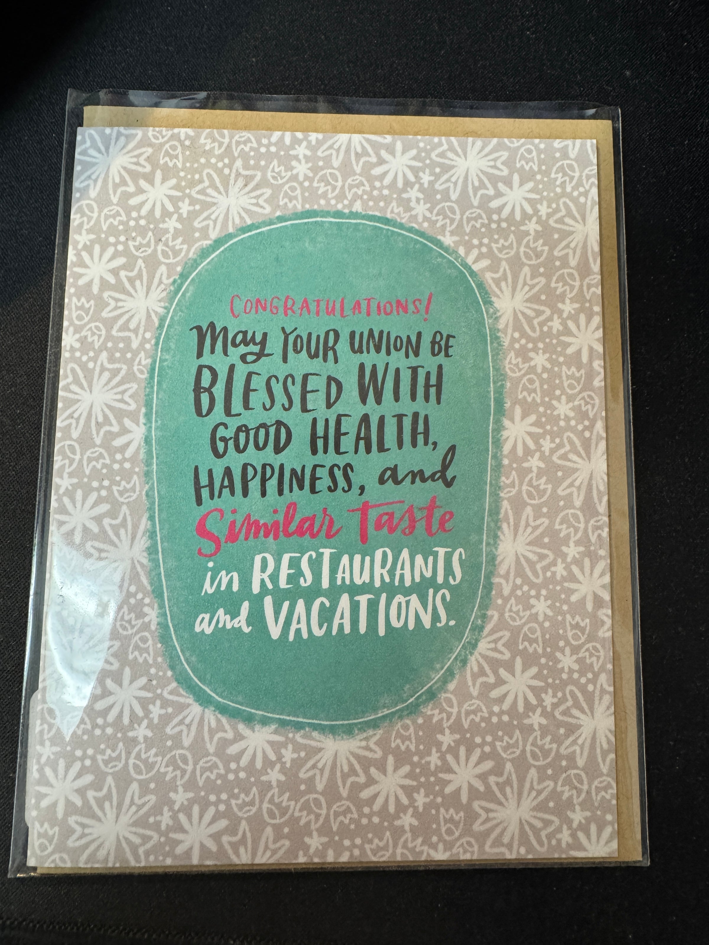 Greeting Card - Wedding/Anniversary