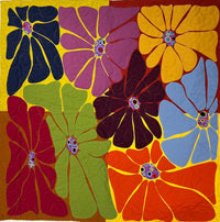 Mod Blooms Quilt Kit