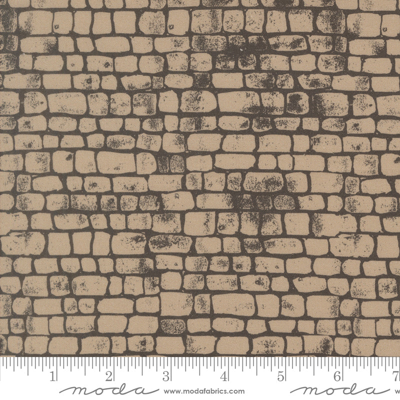 Imprint Quilt Fabric - Pathway in Stone Gray/Tan - 25183 13