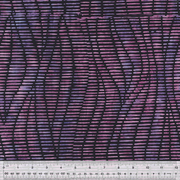 In Stitches Batik Quilt Fabric - Amethyst Purple - 866Q-12
