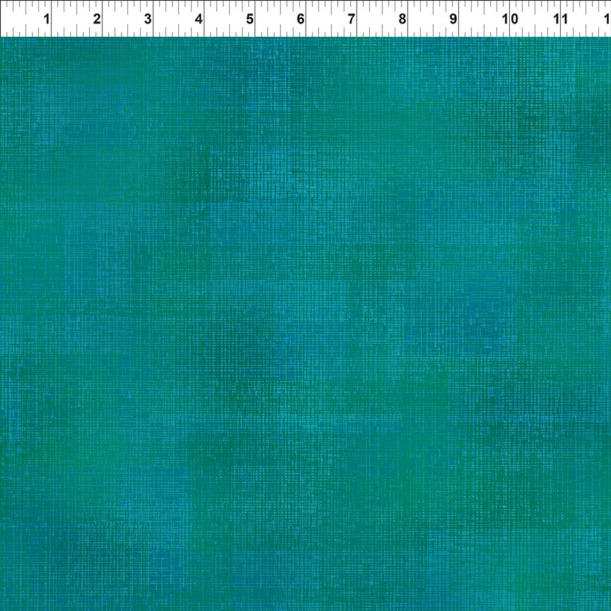 Interwoven Quilt Fabric - Blender in Emerald Blue/Green - 1WVN 17
