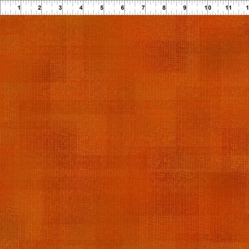 Interwoven Quilt Fabric - Blender in Pumpkin Orange - 1WVN 7