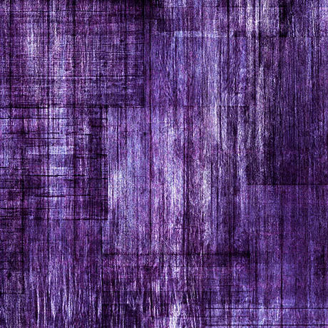 Into the Woods Quilt Fabric - Wood Texture in Grape Purple  - 2600 30840 V