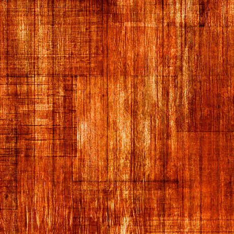 Into the Woods Quilt Fabric - Wood Texture in Paprika Orange  - 2600 30840 TA