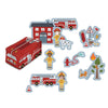 It Takes a Village Quilt Fabric - Felt Play Panel - FT15467-PANEL - SOLD AS A 36" x 68" POLYESTER FELT PANEL