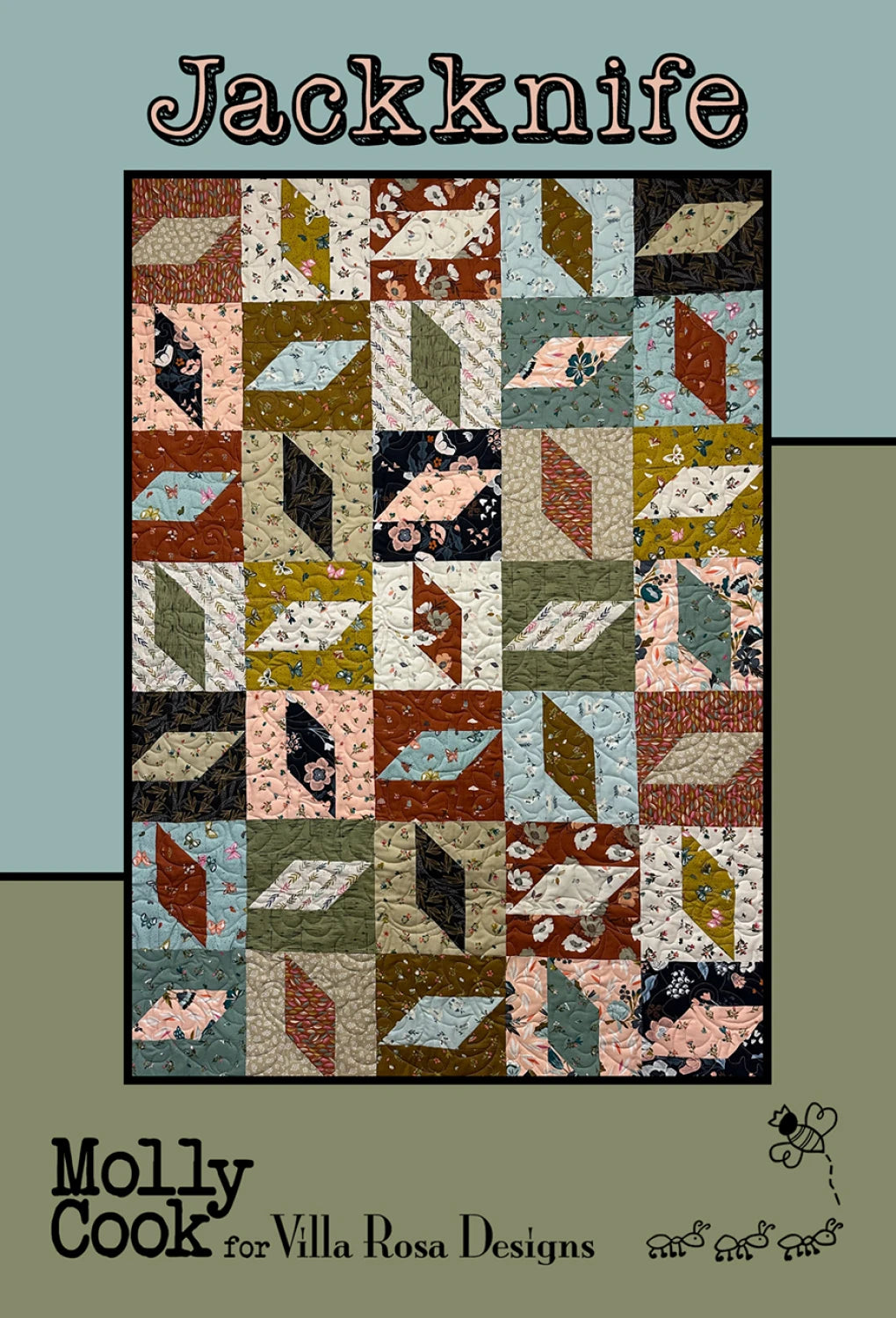 Jackknife Quilt Pattern by Villa Rosa Designs - VRDMC136