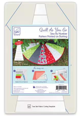 June Tailor Quilt As You Go Tree Skirt Batting - JT-1492