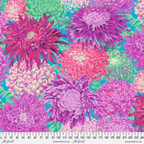 Kaffe Fassett Collective - Japanese Chrysanthemum - Magenta - PWPJ041.MAGENTA