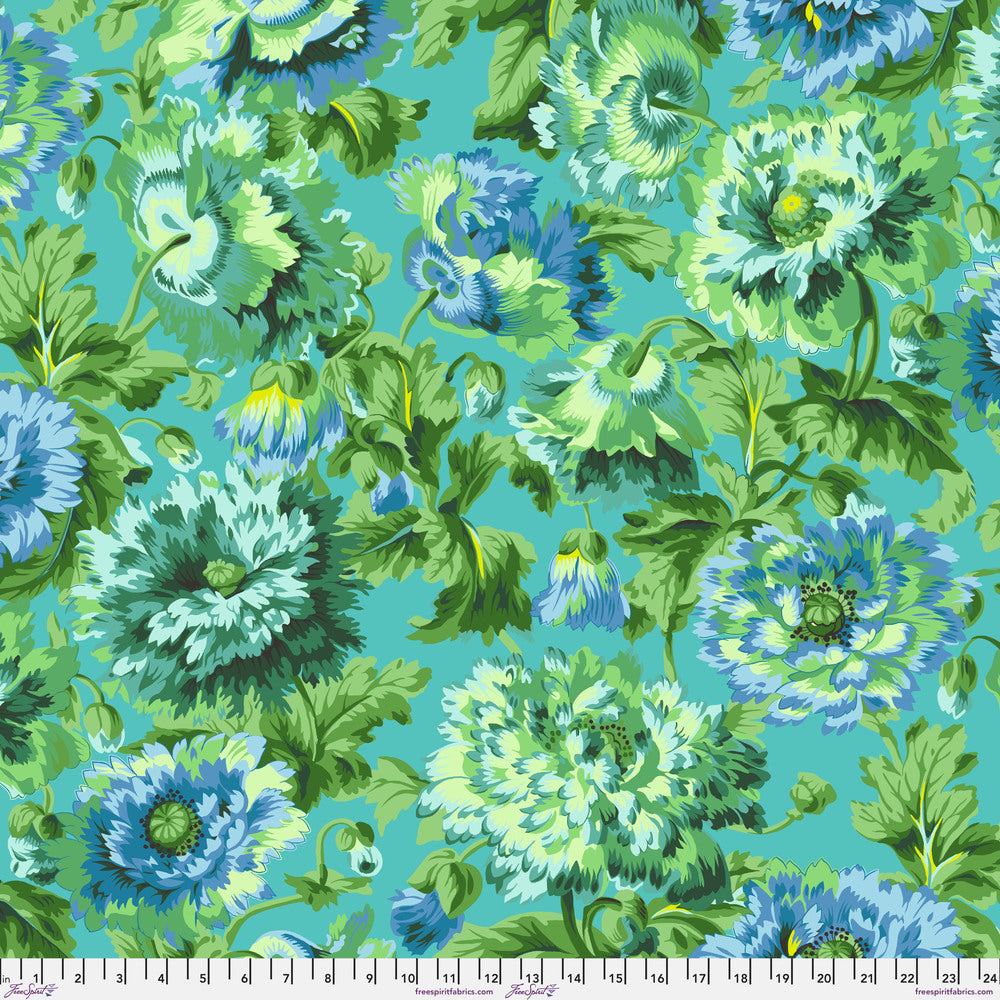 Kaffe Fassett Collective August 2025 Quilt Fabric - Rosemary in Green - PWPJ134.GREEN