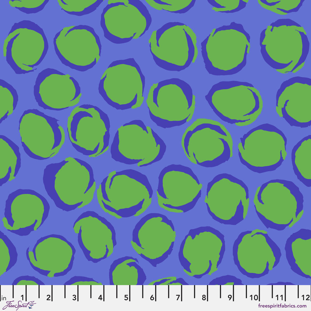 Kaffe Fassett Collective August 2025 Quilt Fabric - Twist in Blue - PWBM102.BLUE