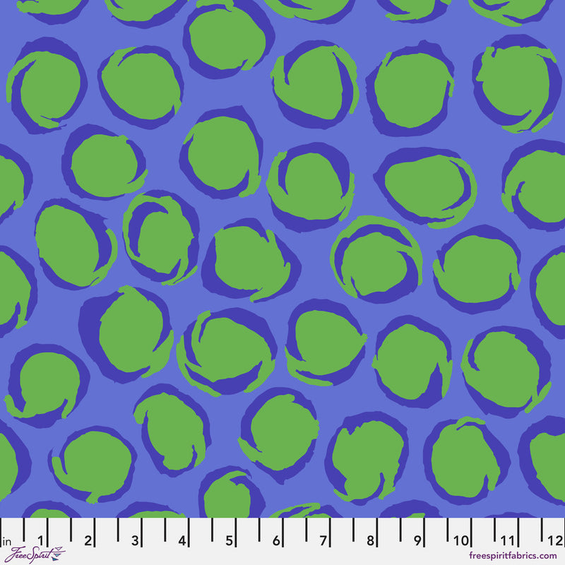 Kaffe Fassett Collective August 2025 Quilt Fabric - Twist in Blue - PWBM102.BLUE