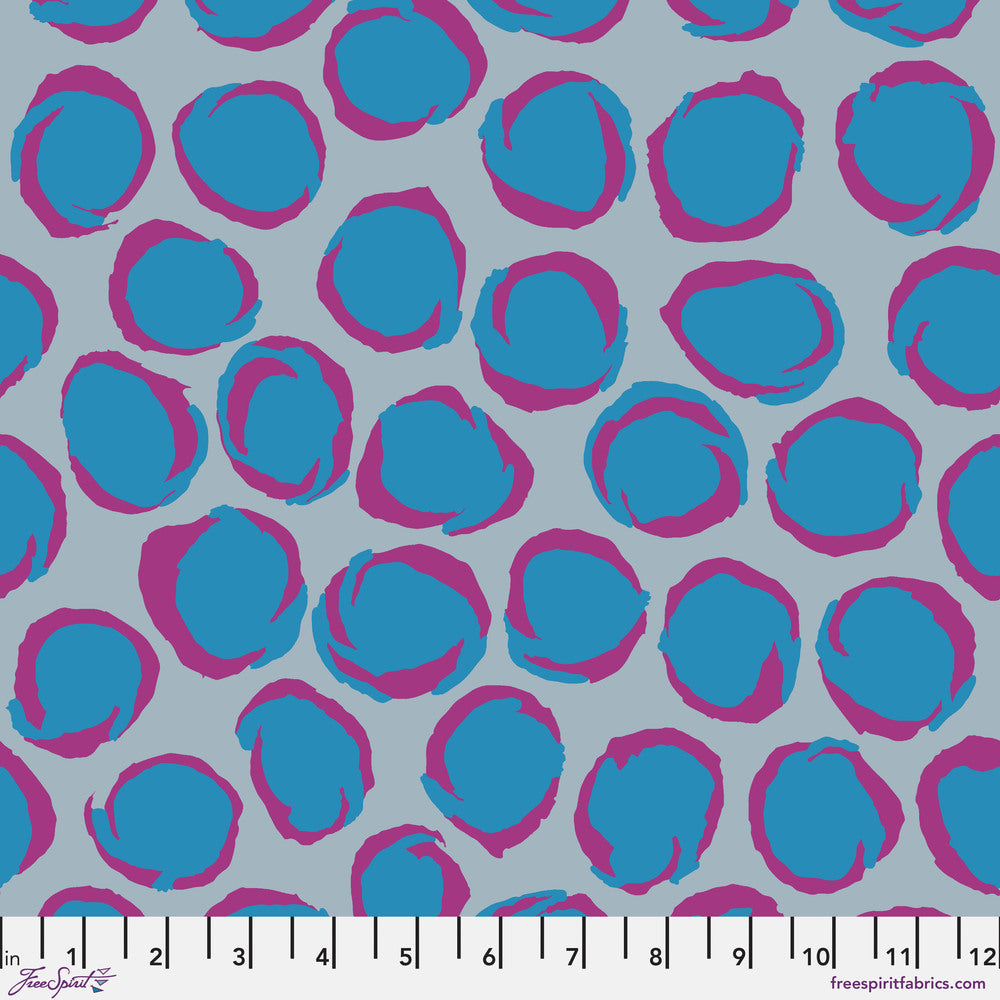 Kaffe Fassett Collective August 2025 Quilt Fabric - Twist in Grey (Gray) - PWBM102.GREY