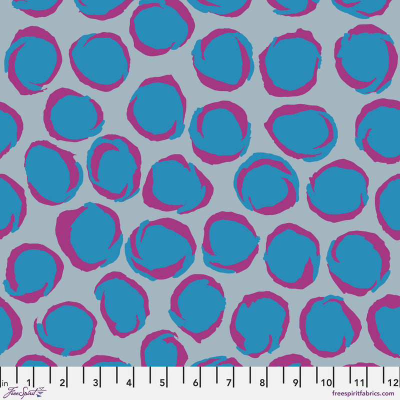Kaffe Fassett Collective August 2025 Quilt Fabric - Twist in Grey (Gray) - PWBM102.GREY