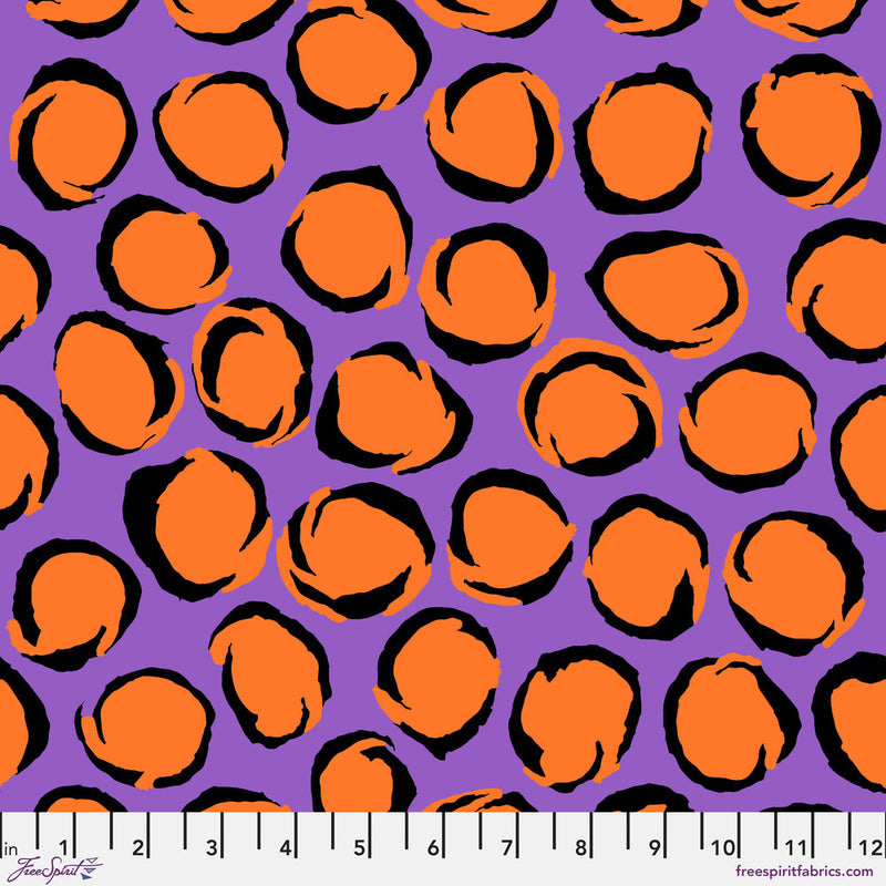 Kaffe Fassett Collective August 2025 Quilt Fabric - Twist in Purple - PWBM102.PURPLE