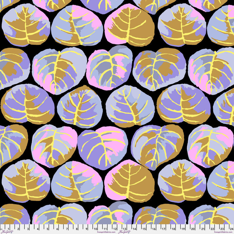 Kaffe Fassett Collective February 2025 Quilt Fabric - Palm Leaves in Contrast - PWGP208.CONTRAST