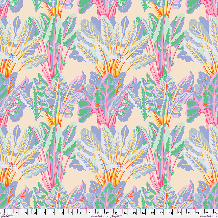 Kaffe Fassett From the Archives Quilt Fabric - Chard in Pastel/Multi - PWGP128.PASTEL