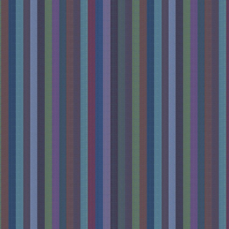 Kaffe Fassett Woven Stripes Quilt Fabric - Narrow Stripe in Blue - WSGP002.BLUE