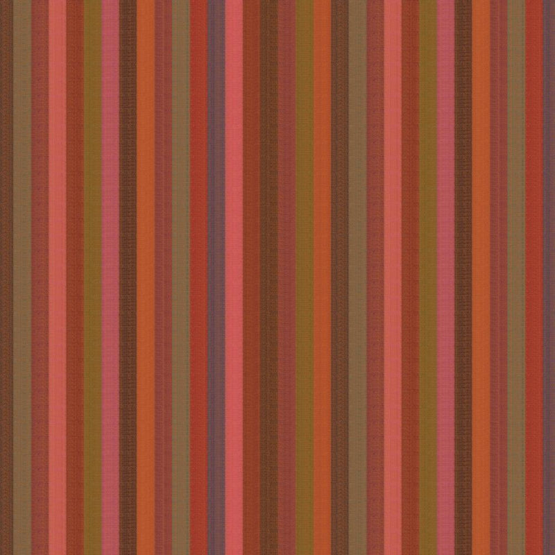 Kaffe Fassett Woven Stripes Quilt Fabric - Narrow Stripe in Tomato - WSGP002.TOMATO