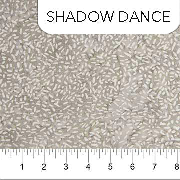 Ketan Batik Mixer Quilt Fabric - Seed Texture in Shadow Dance Gray - 81000-137