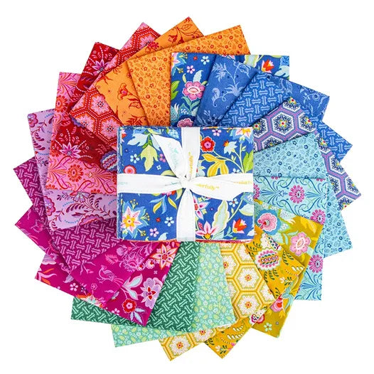 Kipling Gardens Quilt Fabric - 20 piece Fat Quarter Bundle - FQ-17880-20
