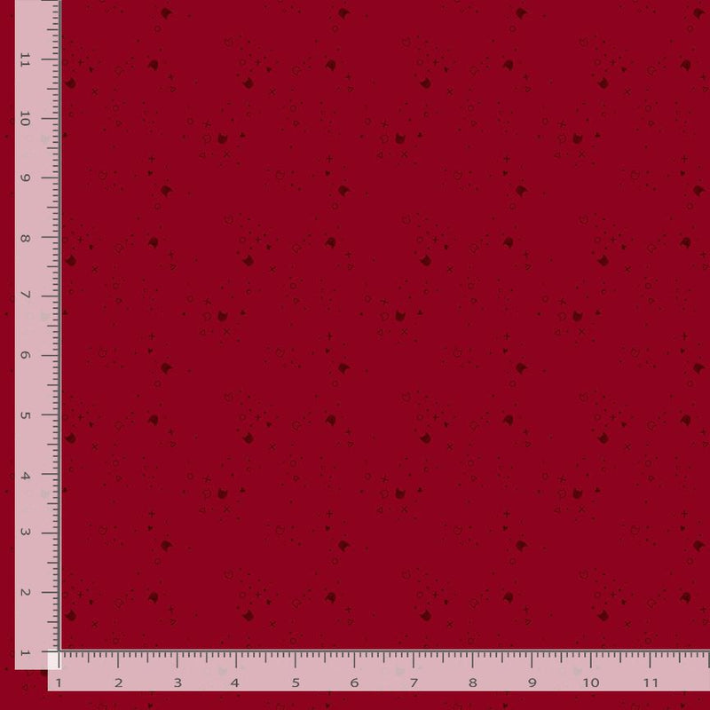 Kitty Litter Quilt Fabric - Blender in Burgundy - STELLA-DPJ300  BURGUNDYKitty Litter Quilt Fabric - Blender in Burgundy - STELLA-DPJ300  BURGUNDY